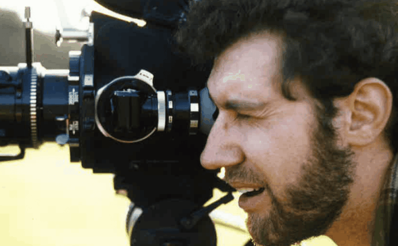 Durante le riprese del documentario Un grande Italiano!